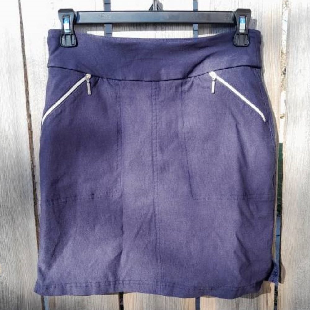 GGblue Luxe Sport - Navy Blue Tennis Golf Skirt - Skorts - Size 2